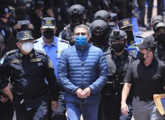 Expresidente Hernández es extraditado a los EE. UU. por narcotráfico