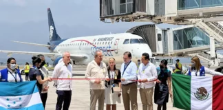 Aeroméxico inicia vuelos directos a Palmerola