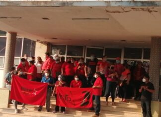 Detenidas las compras hasta de oxígeno en Hospital Escuela, por toma de oficinas por parte del colectivo de Libre