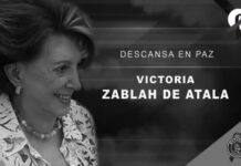 Fallece doña Vitoria Zablah de Atala, madre de los presidentes del Motagua