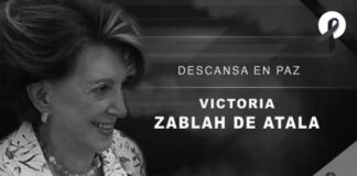 Fallece doña Vitoria Zablah de Atala, madre de los presidentes del Motagua