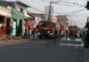 Incendio consume negocio de comidas en el barrio Villa Adela