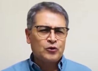 Soy inocente, estoy siendo sometido a un proceso de manera injusta, dice expresidente Hernández
