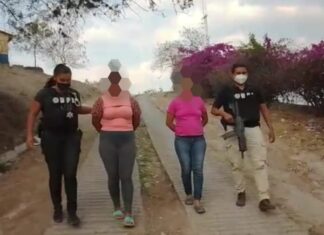Capturan en Talanga a dos mujeres por explotar sexualmente a su hermana de 10 años