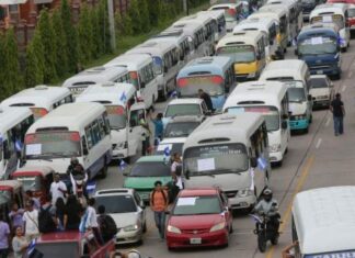 Transportistas anuncian paro nacional para este jueves