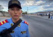 Shin Fujiyama muestra cómo es patrullar las calles de Honduras