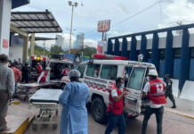 Emergencia del Hospital Escuela casi llena de lesionados en accidentes viales