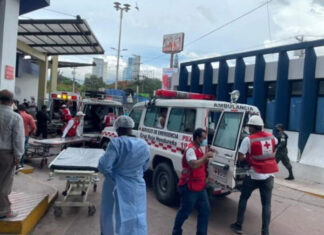 Emergencia del Hospital Escuela casi llena de lesionados en accidentes viales