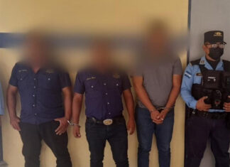 Capturan a tres salvadoreños acusados de violar a una menor de 13 años en Ocotepeque