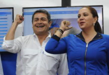 Exprimera dama confía en que el expresidente Hernández recuperará su libertad