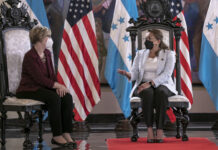 Nueva embajadora de EE. UU. presenta cartas credenciales a presidenta hondureña