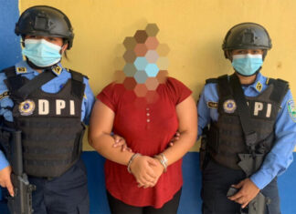 Capturan a una mujer por fingir su propio secuestro y pedir 200 mil lempiras a sus familiares