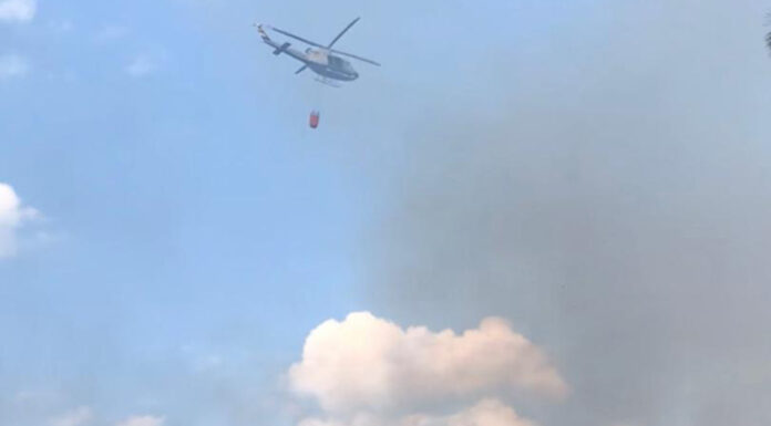 Socorristas y militares logran controlar el incendio en el sector de Triquilapa
