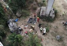 Fatal accidente en el estado de Veracruz deja dos muertos y más de 15 migrantes heridos de Honduras y Nicaragua