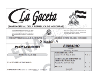 Decreto que derogó la Ley de Empleo por Hora, ya fue publicado en La Gaceta