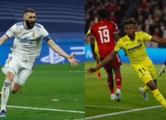 El Real Madrid y Villarreal, clasifican a las semifinales de la Liga de Campeones