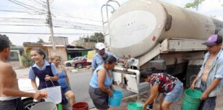 Vicealcalde dice están resolviendo el problema histórico de la falta de agua en la capital