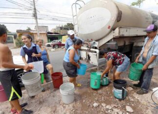 Vicealcalde dice están resolviendo el problema histórico de la falta de agua en la capital