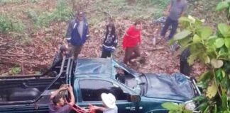 Sexagenario pierde la vida en un volcamiento en el Merendón, SPS