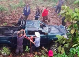 Sexagenario pierde la vida en un volcamiento en el Merendón, SPS
