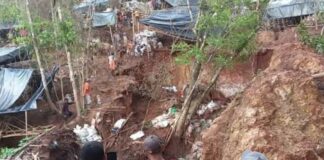 Dos muertos y un desaparecido en derrumbe de mina artesanal en Nicaragua