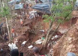 Dos muertos y un desaparecido en derrumbe de mina artesanal en Nicaragua