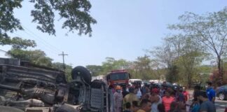 Asciende a cinco muertos y ocho lesionados en una colisión múltiple en norte del país