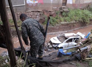 Alerta en Tegucigalpa por lluvias que han dejado daños y damnificados