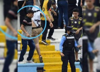 La Policía Nacional confirma que el agresor de la agente policial en el Estadio Olímpico, intentó salir del país