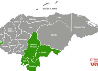 Copeco mantiene la Alerta Verde por 24 horas en cinco departamentos del país