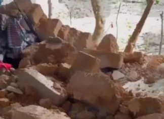 Tres niños se salvan de morir tras quedar soterrados en su vivienda en Comayagua