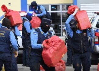 Unos 3.900 kilos de cocaína han sido incautados en los primeros 100 días del Gobierno de Xiomara Castro