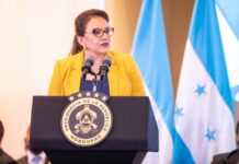 Presidenta Castro elogia a periodistas y reafirma un compromiso de “respeto a la libertad de expresión”