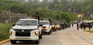 Fuertes medidas de seguridad en el traslado de «El Tigre» Bonilla hacia la Base Hernán Acosta Mejía