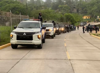 Fuertes medidas de seguridad en el traslado de «El Tigre» Bonilla hacia la Base Hernán Acosta Mejía