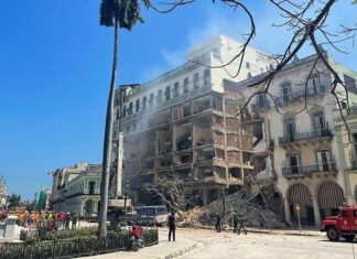 Sitúan en 26 la cifra de muertos en la explosión del habanero hotel Saratoga