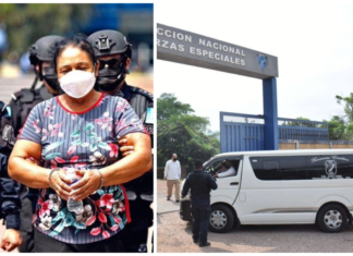 La extraditable Herlinda Bobadilla le dio el último adiós a su hijo Tito Bobadilla en el comando de “Los Cobras”