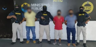 ATIC detiene a tres personas que transportaban 63 libras de marihuana en Taulabé
