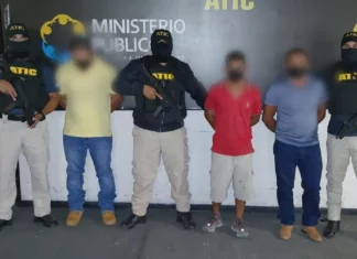 ATIC detiene a tres personas que transportaban 63 libras de marihuana en Taulabé