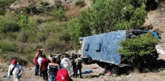 Accidente de autobús en México cobra la vida de seis migrantes, entre ellos hondureños