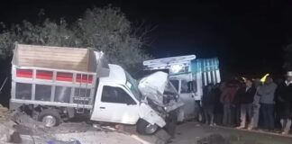 Un migrante hondureño falleció en un accidente de camioneta en México