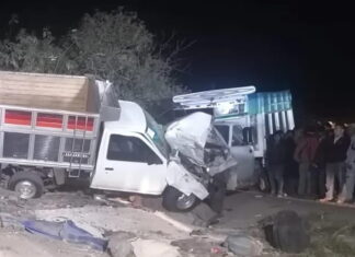 Un migrante hondureño falleció en un accidente de camioneta en México