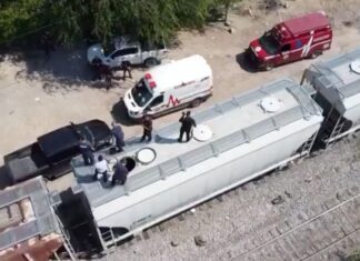 Encuentran sin vida a cinco migrantes centroamericanos en un vagón de ferrocarril en México