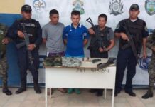 16 pandilleros salvadoreños han sido capturados en Honduras