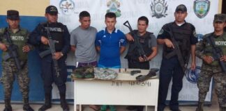 16 pandilleros salvadoreños han sido capturados en Honduras