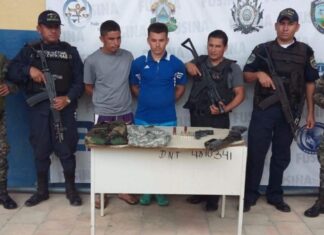 16 pandilleros salvadoreños han sido capturados en Honduras