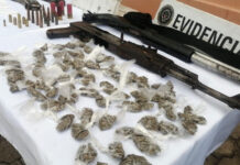 Decomisan armas y droga que pertenecían a la MS-13 en la capital