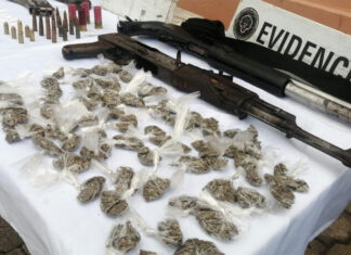 Decomisan armas y droga que pertenecían a la MS-13 en la capital