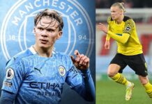 Manchester City confirma acuerdo por Erling Haaland con el Borussia Dortmund