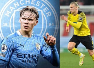 Manchester City confirma acuerdo por Erling Haaland con el Borussia Dortmund